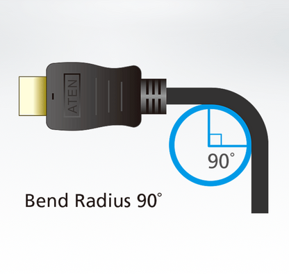 Cable HDMI True 4K de alta velocidad con Ethernet de 3 m