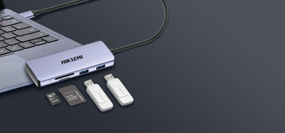 Hub USB-C 11 en 1 / HDMI 4K + VGA / 2x USB 3.0 + 2x USB 2.0 / SD + Micro SD / RJ45 Gigabit / PD 100W / Audio / Aleación de Aluminio