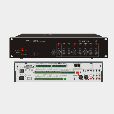 Controlador de Extensión de Evacuación de Voz | 8 Zonas | 500W | Soporta Máx. 19 SF6200MS en Cascada