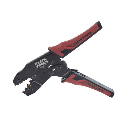 Pinza Ponchadora para Terminales con Aislamiento en Cable de Cobre Sólido y Trenzado de 10-22 AWG.