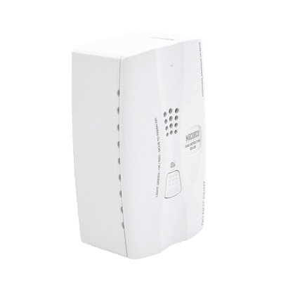 Detector de Gas Combustible Natural y LP / Certificado UL 1484 / Alarma Integrada 85 dBA / Relevadores SPST / 9-32 VDC o 12-24 VAC / Sin Calibración