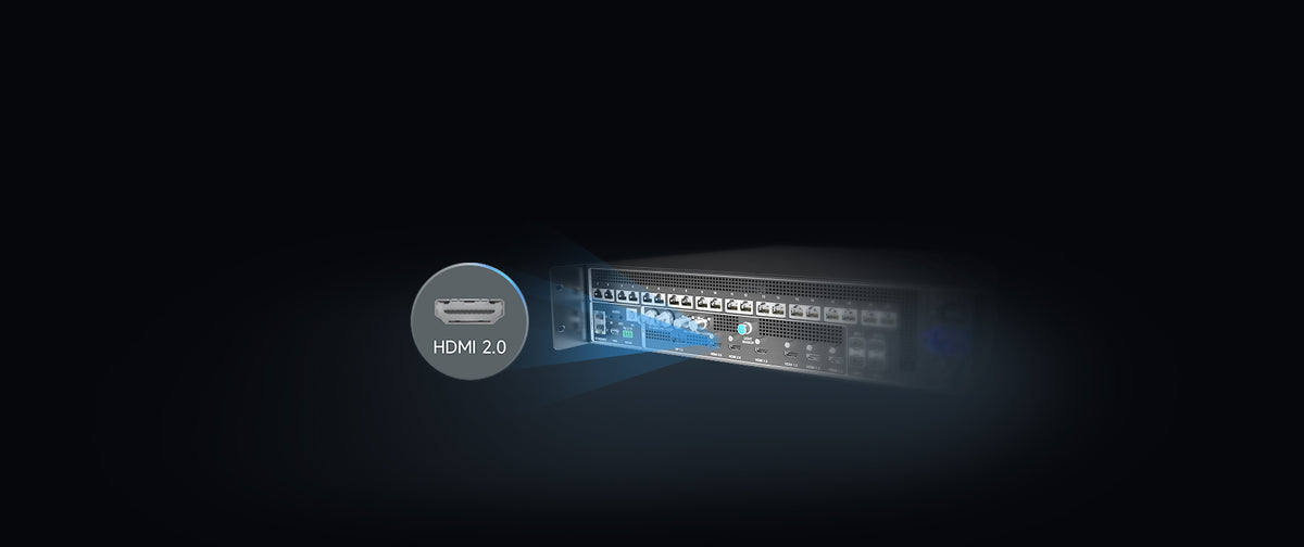 Controlador All-in-One VX2000 Pro / 20 Puertos Ethernet / 13 MP / Resolución Máxima 16,384 x 8,192 / 4K×2K@60Hz