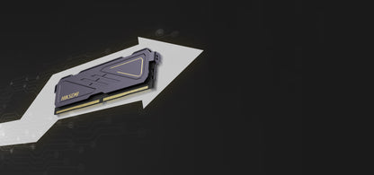 HIKSEMI ARMOR DDR4 16 GB / 3200 MHz / UDIMM 288 Pines / Intel XMP 2.0 / PC Gaming y Workstation (Morado)
