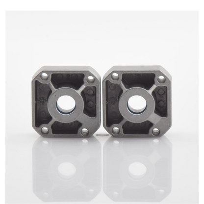 Brida de aluminio delantera para operadores FAAC 402/422