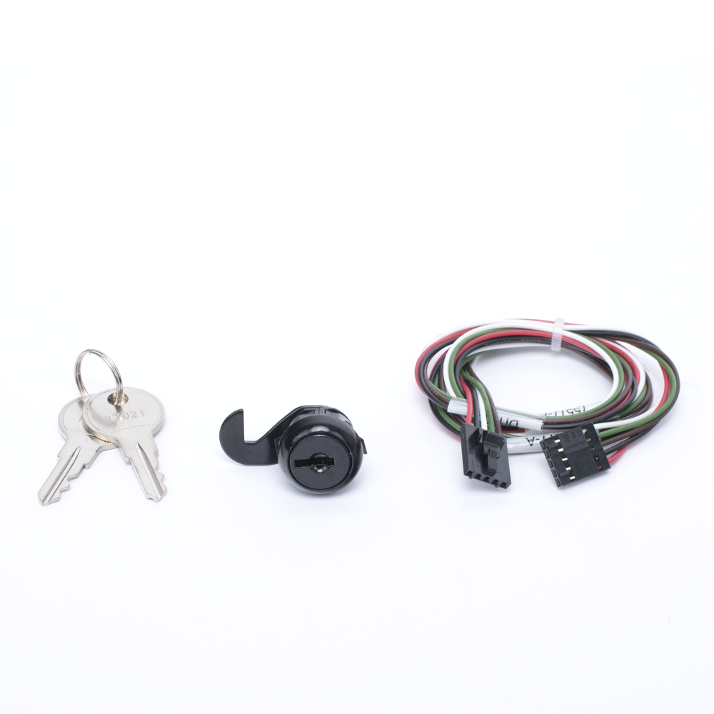 Kit de cerradura, cable y llaves de repuesto para el gabinete del gateway CLSS HON-CGW-MBB de NOTIFIER