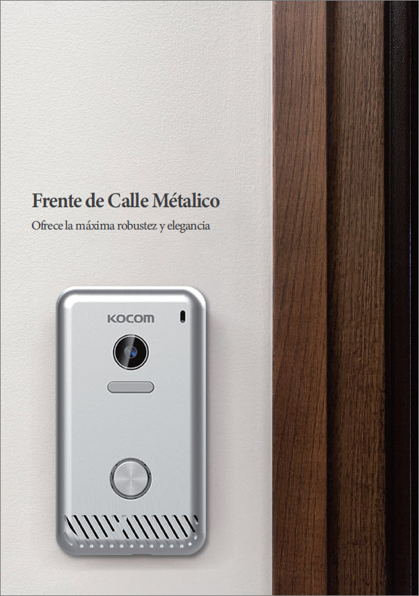 KIT DE VIDEOPORTERO IP COLOR BLANCO / Apertura con app / Súper elegante / Monitor WIFI / Alimentación 110vca
