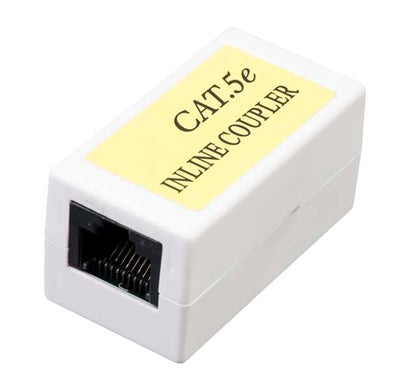 Acoplador UTP Cat5e Hembra RJ45 a RJ45 Hembra