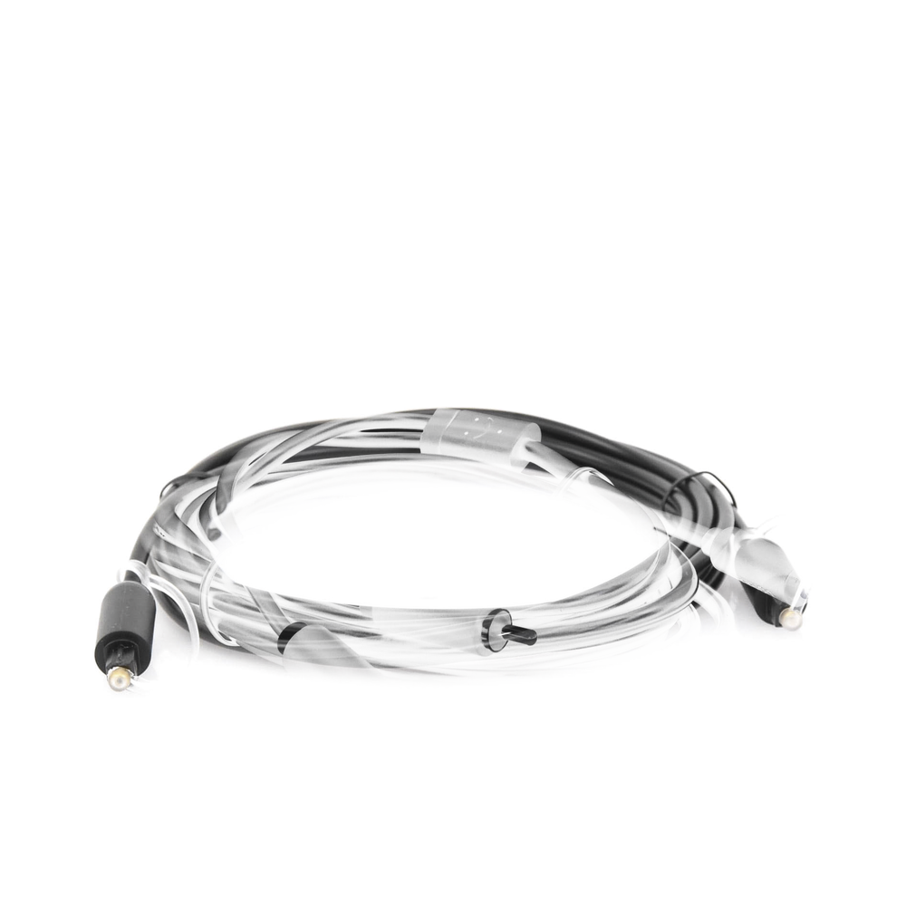 Cable Óptico Toslink (S/PDIF) de Alta Calidad para Audio Digital / 3 Metros (9.84 Pies) / Tapa de Protección / Dolby 7.1 Canales / Diseño Durable