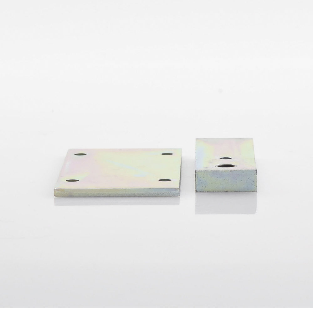 Herrajes con placa y montura posterior para FAAC 400/422