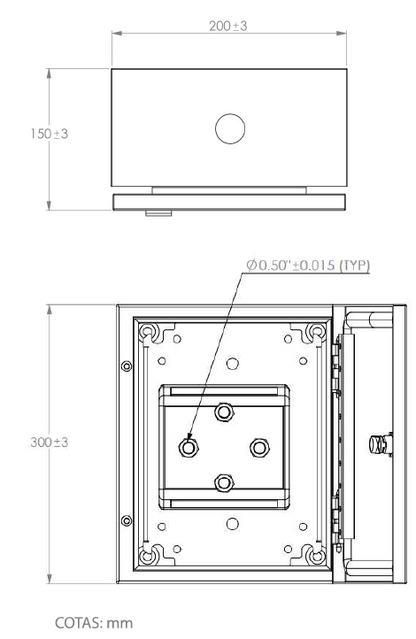Kit de tierra física modelo TG70K con Electrodo Magnetoactivo y Accesorios de Instalación, capacidad: 70 AMP