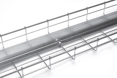 Separador de 116mm x 3 mts. de largo, con acabado Electro Zinc