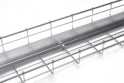 Separador de 116mm x 3 mts. de largo, con acabado Electro Zinc