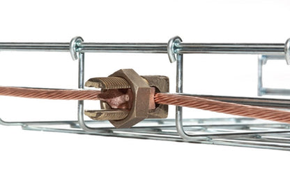Accesorio de Puesta a Tierra para charola tipo malla, de 14 AWG - 4 AWG