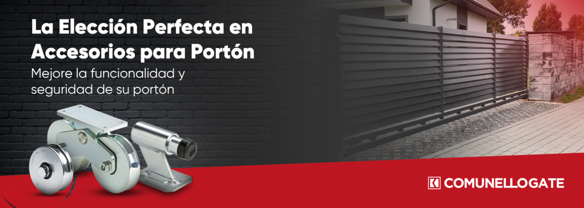 Kit de brazos para automatizar portones vehiculares abatibles de 2 hojas/ 3 Mts / 300 Kg / Uso solo residencial / Compatible con respaldo de energía