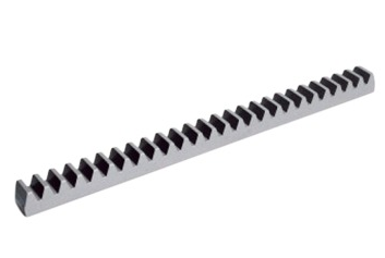 Cremallera de Acero Para Puertas Corredizas / Compatible Con Motores de Piñon Modulo 4