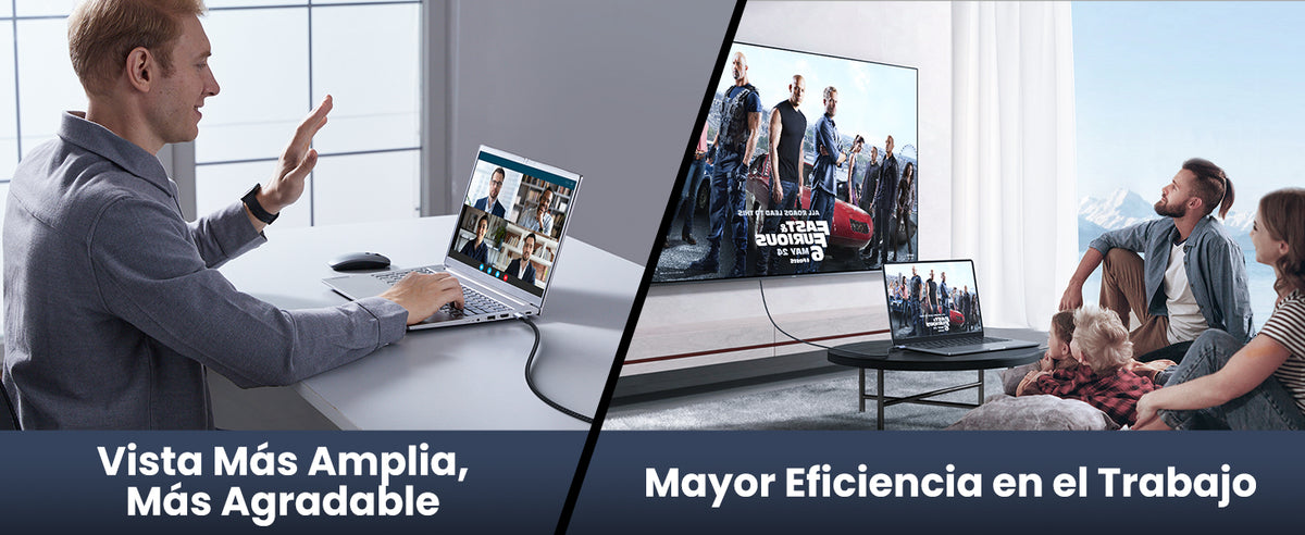 Cable USB-C a USB-C 3.2 Thunderbolt | 1 Metro | 240W | 10 Gbps | 480 Mbps | Soporta Video 4K@60Hz| Chip E-Market Inteligente | Carcasa de Aluminio |