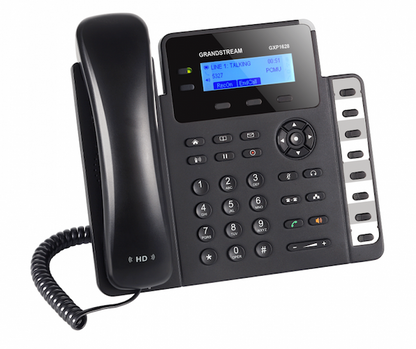 Teléfono IP SMB de 2 líneas con 3 teclas de función, 8 teclas BLF y conferencia de 3 vías, PoE