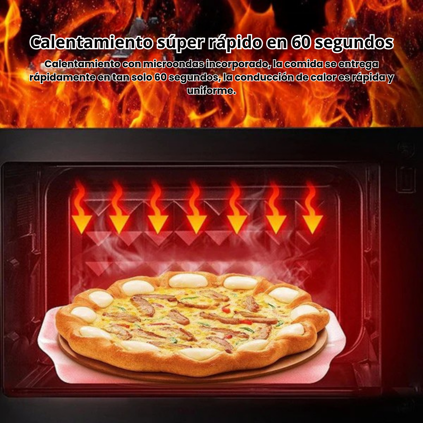 Maquina expendedora de pizza, Máquina expendedora comercial completamente automática