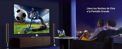 Transmisor y Receptor Inalámbrico HDMI / 4K@30Hz / 50m (164 ft) Alcance / Salida HDMI y VGA Simultánea / Audio 3.5mm / Plug & Play / USB-C / Banda 5