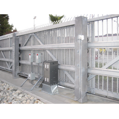 Operador Para Puertas Corredizas de 1360 kg y Hasta 30 Metros / Operador Para Aplicaciones Industriales de Uso Continuo / Con 6 Metros de Cadena #60