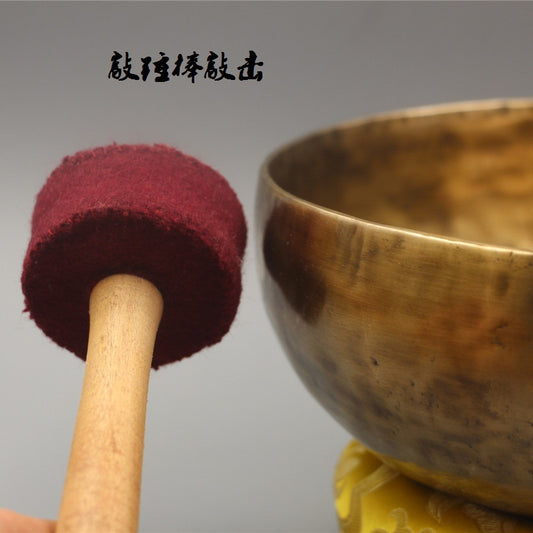 Cuenco tibetano Nepal latón de Budda hecho a mano SPA fisioterapia para terapia de sonido para yoga