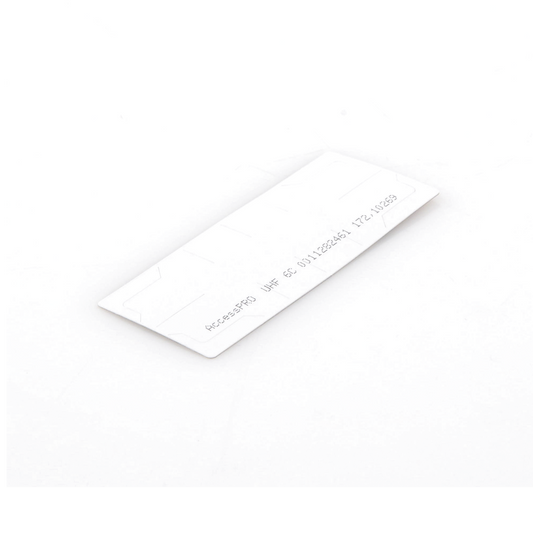 UHF TAG Adherible para Parabrisas EPC GEN 2 - Compatible con PRO12RF/PRO6RF