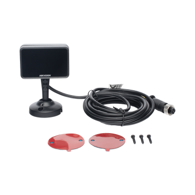 Cámara Móvil 720p / Lente 6 mm / Conector Aviación M12 / Micrófono Integrado / 3 m (9.8 ft) IR / DBA para Vehículo / Compatible con DVRs Móviles