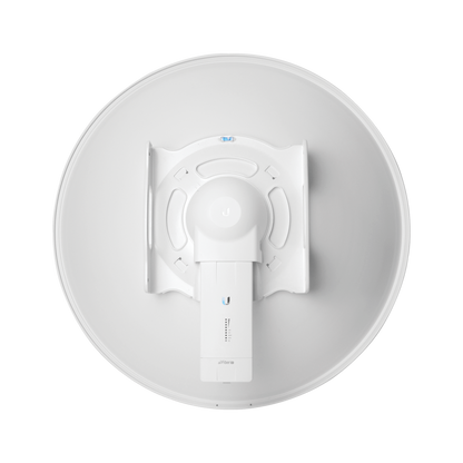 Antena Direccional airFiber X, ideal para enlaces Punto a Punto (PtP), frecuencia 5 GHz (4.9 - 5.8 GHz) de 30 dBi slant 45