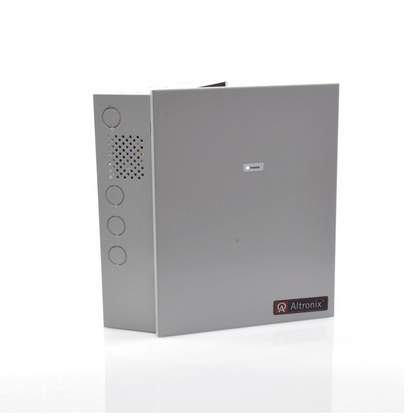 Fuente de Poder con Respaldo, 12 o 24 Vcc, 4 A, 48 W, 8 Salidas, Para Control de Acceso, Entrada 115 Vca