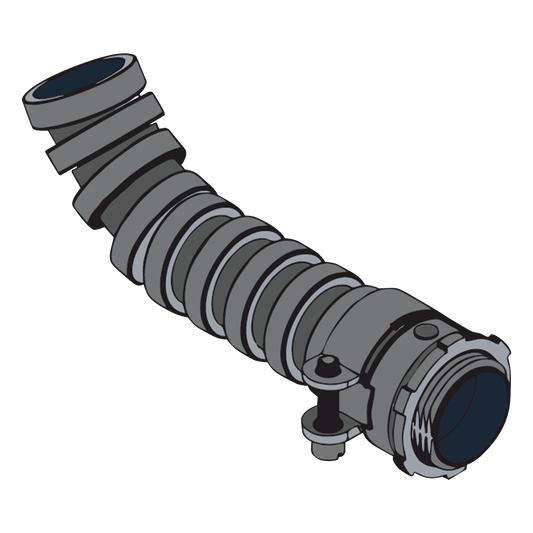 Tubo Flexible de 1/2" (13 mm) en Acero Galvanizado / Rollo con 20 m.