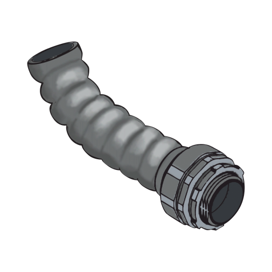 Tubo Flexible tipo Liquidtight de 1" (25 mm) / Acero + PVC / Rollo de 20 Metros.