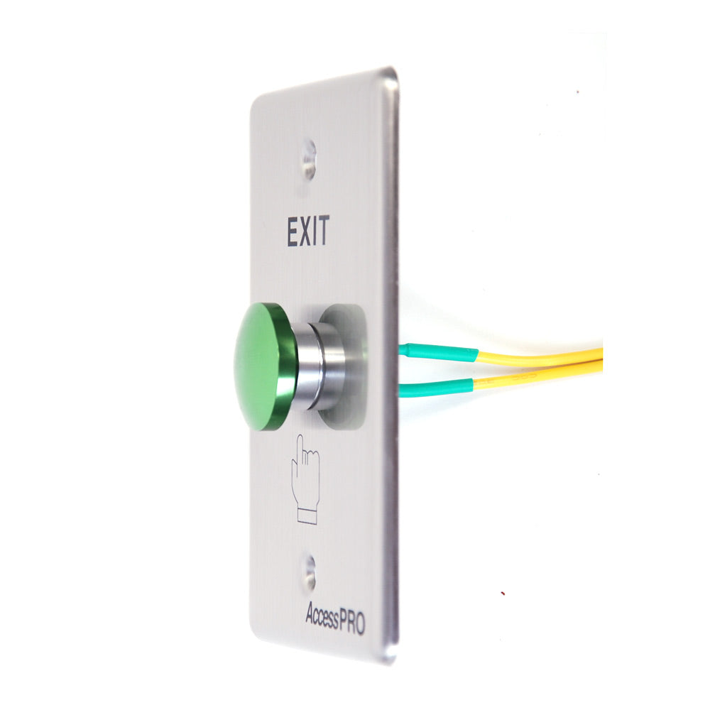 Botón tipo Hongo Color Verde / Contacto NO / Estético / Alta Durabilidad