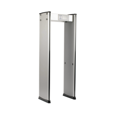 Detector de Metales de 18 Zonas / Arco para Interiores / 50 Inspecciones por Minuto / Sensor Infrarrojo Anti-Falsas / Contador Integrado / 8