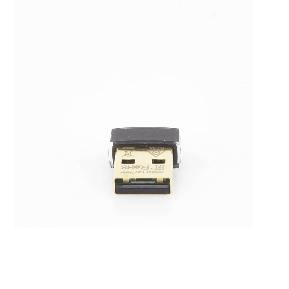 Mini Adaptador USB inalámbrico doble banda AC 600 Mbps, antena onmidireccional.