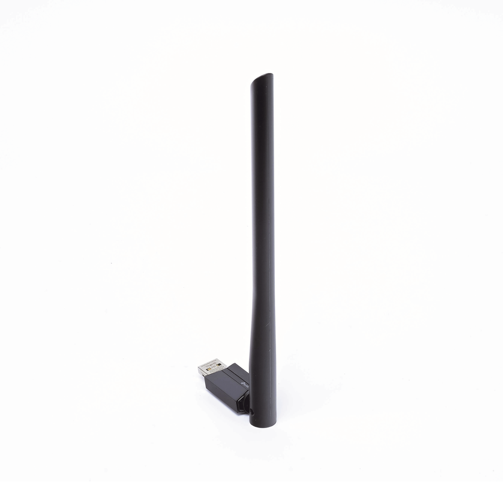 Adaptador USB inalámbrico doble banda AC 600 Mbps, antena de alta ganancia.