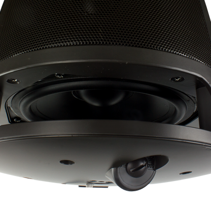Altavoz para exteriores de 6.5 in | 360 grados | 3 tweeters | 8 ohms | 70V/100V | conmutables