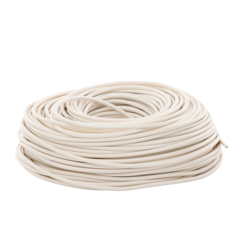 Cable Doble Aislado para Cercas Electrificadas / Calibre 22 / Bobina 100 m (328 ft) / Conductor Multifilar Anti-UV / -10 a 60°C / NMX-J008 / ASTM