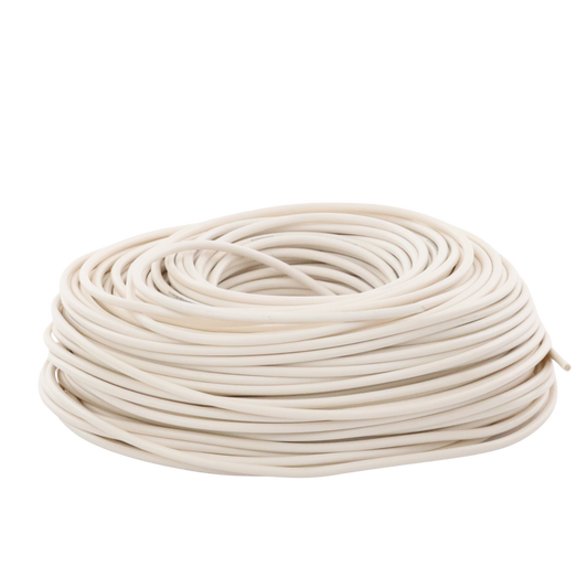 Cable Doble Aislado para Cercas Electrificadas / Calibre 22 / Bobina 100 m (328 ft) / Conductor Multifilar Anti-UV / -10 a 60°C / NMX-J008 / ASTM