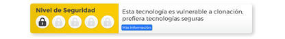 Tarjeta de Proximidad ProxCard II HID Clamshell (Gruesa) / Garantía de por Vida/ 1326LGSMV