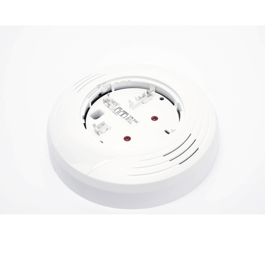 Base sonora estándar para detector de humo, tono seleccionable por jumper, compatible con base B501BH, color blanco
