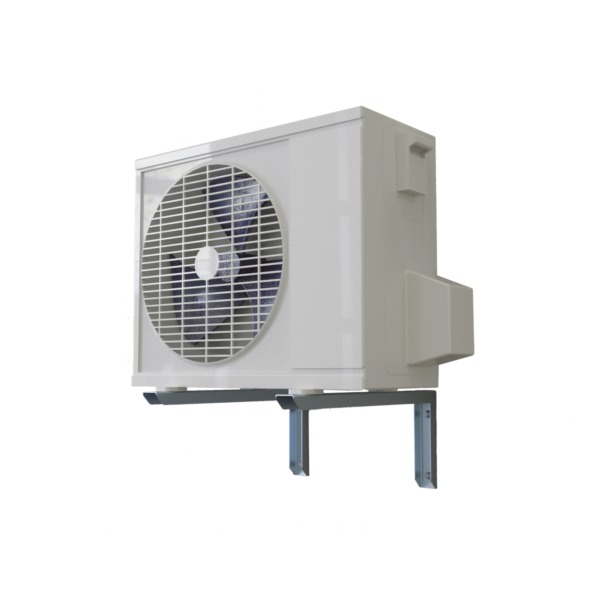 Base Mini split / Para Condensador o Unidad Externa / Galvanizada / Montaje de pared / Capacidad de 1 a 3 toneladas / EPCOM INDUSTRIAL