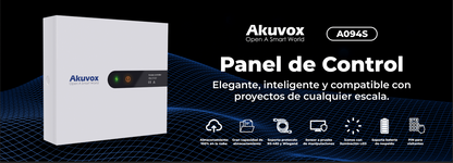 Controlador de Acceso para 4 puertas / Administrable 100 % en la Nube / Compatible con Teclado Wiegand de Terceros / PIN para visitas desde la APP
