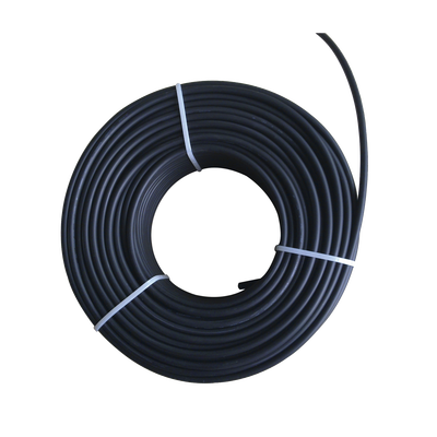 Kit de 2 rollos de 25 metros de cable fotovoltaico de cobre, rojo y negro, calibre 10 AWG (6mm²), Tipo PV, 1000/2000 V y 120°C.
