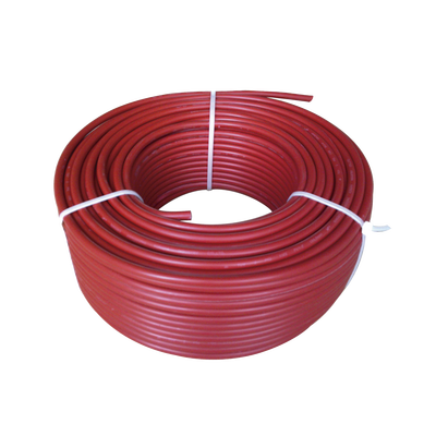 Cable Fotovoltaico Rojo / 10 mm² ( 8 AWG) / Material COBRE / 2000V / Rollo de 50 metros.