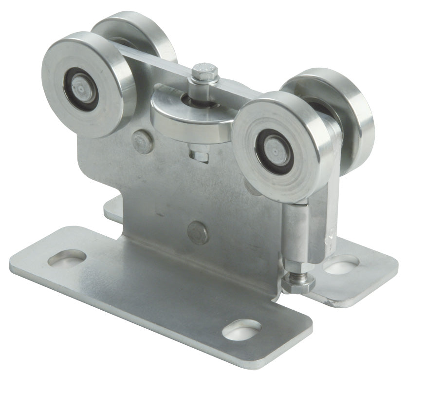 KIT para puertas autoportantes de hasta 3 m y 600 kg con guia para puertas corredizas