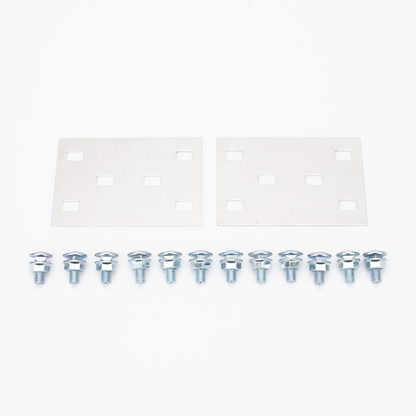Curva Vertical Interior de Aluminio de 90° Perfil Z / Peralte 3 1/4" / Ancho 6" / Radio 8" / Incluye Tornillería