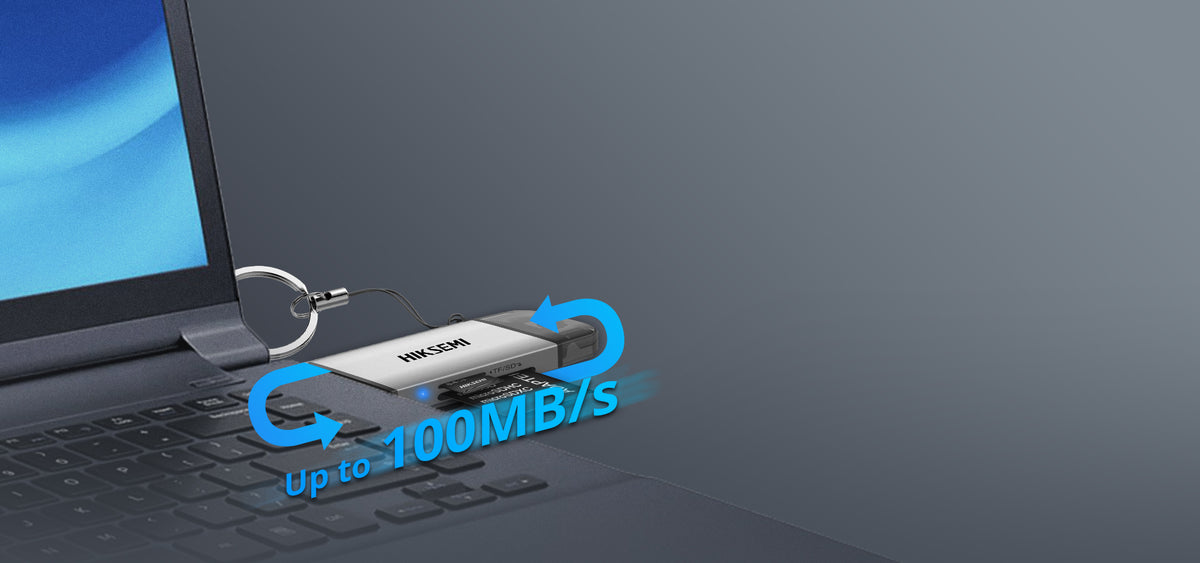 Lector de Tarjetas 2 en 1 / Conector Dual USB-A y USB-C / Soporta SD y Micro SD / 5 Gbps / Aleación de Aluminio