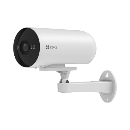 Kit de cámaras PoE Para Uso en Exterior / PoE Estandar Af / 2 piezas CS-H5/3MP/ 1 Pieza de Switch DS-3E1505P-EI/M / Vision Nocturna a Color / IP67