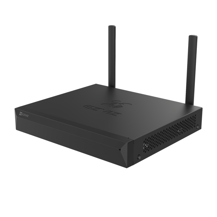 Kit de cámaras Wi-Fi / Incluye 1 NVR 4 canales / 4 Cámaras Bala 2 Megapixel / Para Uso en Exterior IP67 / Vision Nocturna a Color