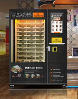 Cold and Hot Sandwich Burger Vending Machine with Elevator